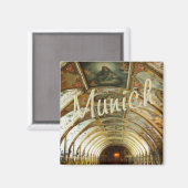 Aimants de Frigidaire photo de voyage de Munich Al (Recto/Verso)