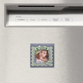 Aimants de naissance pour bébé fille avec cadre ph (In Situ (Lave-vaisselle))