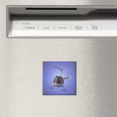 Aimants de réfrigérateur d'hélicoptère et prises d (In Situ (Lave-vaisselle))