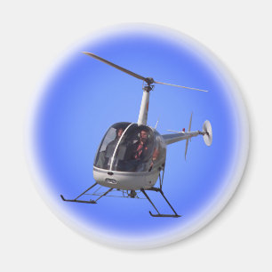 Aimants de réfrigérateur d'hélicoptère et prises d