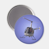 Aimants de réfrigérateur d'hélicoptère et prises d (Recto/Verso)