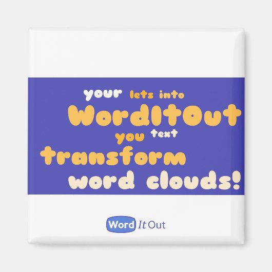 Aimants de réfrigérateur : disposition ajustée (Devant)