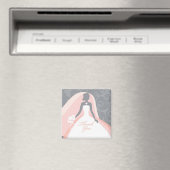 Aimants de Remerciement pour les Faveurs de Shower (In Situ (Lave-vaisselle))