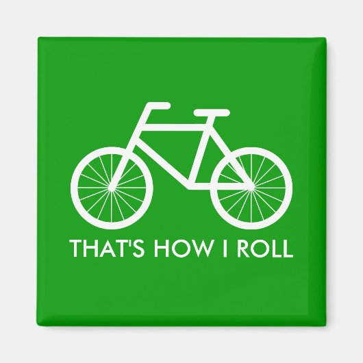 Aimants de vélo drôles pour les fans de cyclisme (Devant)