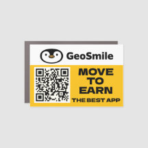 Aimants de voiture GeoSmile
