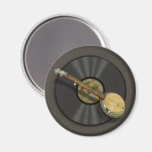 Aimants du frigo Banjo Music (Recto/Verso)