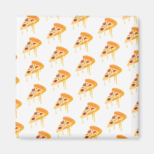 Aimants frigo à la pizza (Devant)