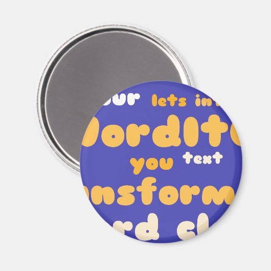 Aimants frigorifiques (Recto/Verso)