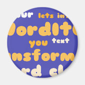 Aimants frigorifiques (Devant)