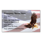 Aimants pour entreprises Eagle pour vétérans améri (devant)