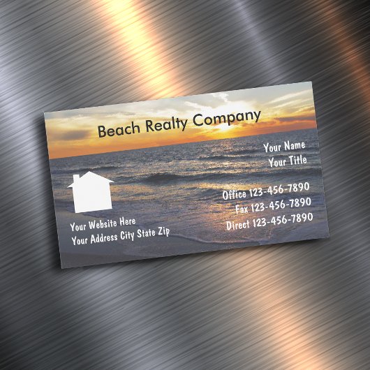 Aimants pour l'immobilier de plage