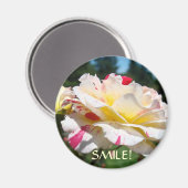 AIMANTS SOURIRES Cadeaux de Bureau Aimant Roses Ca (Recto/Verso)
