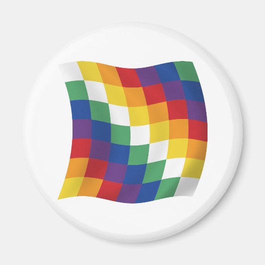 Aimara Magnet Drapeau (Devant)