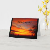 Aimé accueilli dans la carte de sympathie de ciel (Fleur jaune)