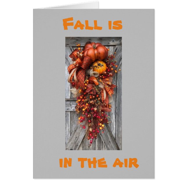 AIME L'AUTOMNE ET TU "AIMES LA CARTE" (Devant)