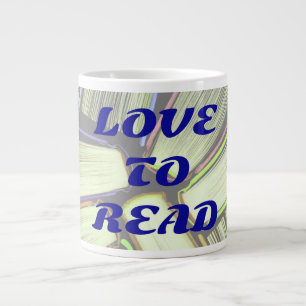 AIME LIRE Jumbo Coffee Mug