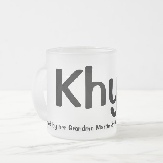 Aimé par Grand-Parents Mug (Devant gauche)