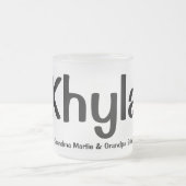 Aimé par Grand-Parents Mug (Centre)