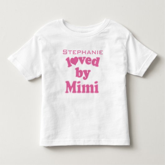 Aimé par Mimi le T-shirt personnalisé de (Devant)