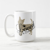 Aimé Par Une Mug De Café Chihuahua (Gauche)