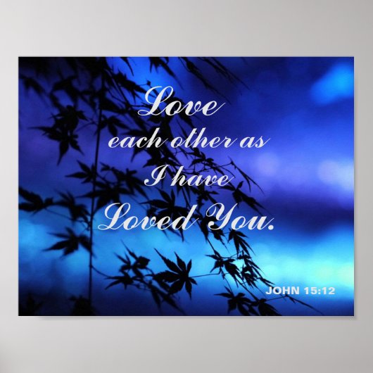 "AIME-TOI COMME JE T'AI AIMÉ" POSTER (Devant)