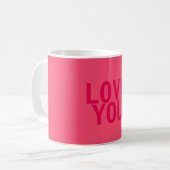 AIME-TOI Mug (Devant gauche)