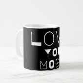 AIME-TOI PLUS Design MUG (Devant gauche)
