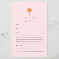 Aimer à First Spritz Conseils pour la carte de mar