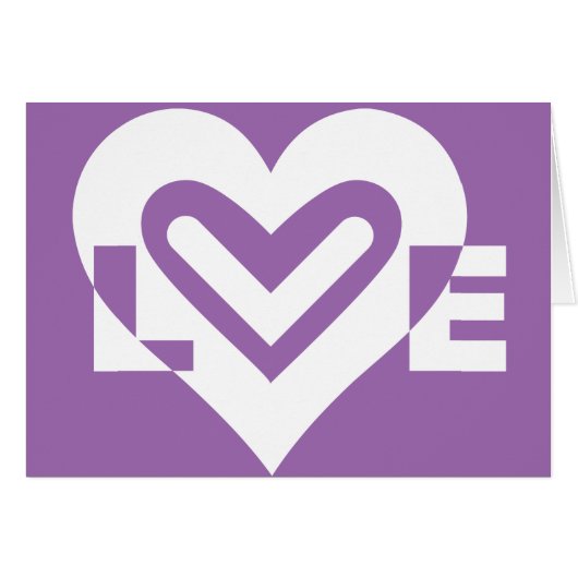 Aimer blanc et violet (Devant horizontal)