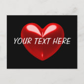 AIMER CARTE POSTALE PERSONNALISABLE (Devant)