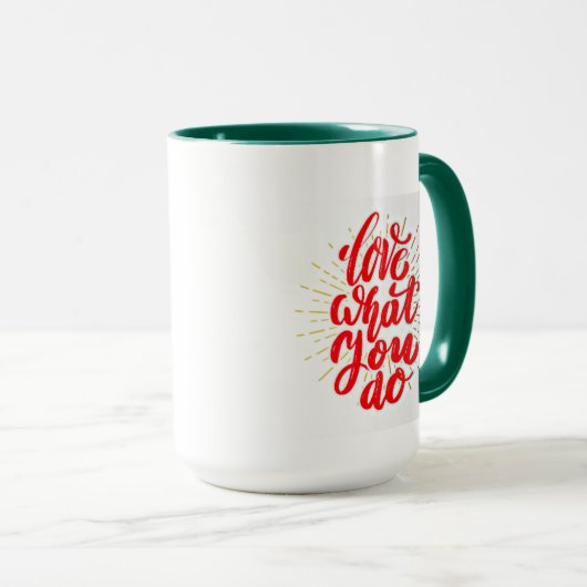 Aimer Ce que vous faites Café Mug (Devant droit)