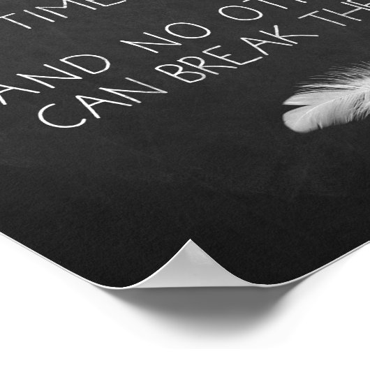 Aimer citation art tableau noir (Coin)