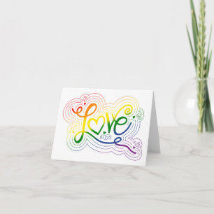 Aimer Doodle LGBTQ+ Pride arc en ciel