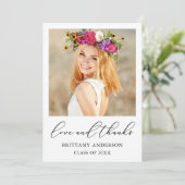 Aimer et Merci Calligraphie Enk Script Graduation (Debout devant)