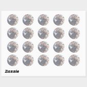 Aimer et Merci Mariage Photo Favoriser Stickers (Feuille)