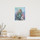 Aimer Eternal Mermaid Mère et Baby Poster (Cuisine)
