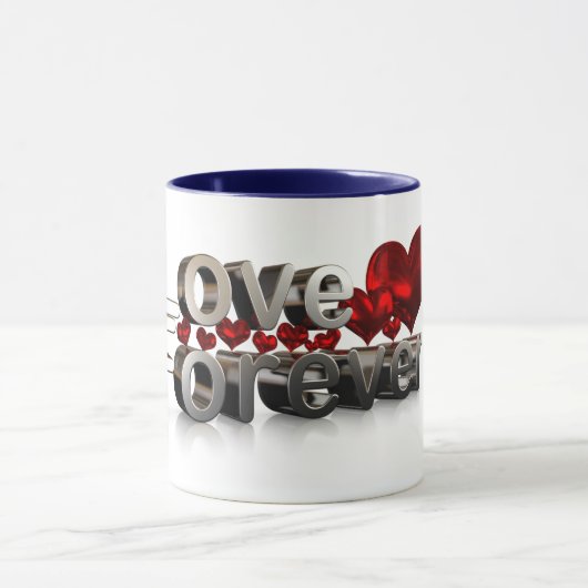 Aimer éternellement belle tasse cadeau (Centre)