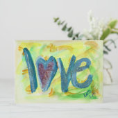 Aimer Fresh Spring Invitations ou annonces (Debout devant)