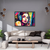 Aimer Jouer Jeux Pop Art Poster