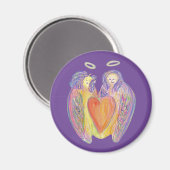 Aimer Kindness Guardian Angels Art Fridge Magnet (Recto/Verso)