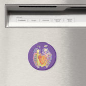 Aimer Kindness Guardian Angels Art Fridge Magnet (In Situ (Lave-vaisselle))