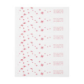 AIMER LA PAIX JOIE à vous Étiquette de adresse de  (Feuille)