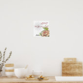 Aimer La Plus Grande Poster Cadeau Personnaliser (Cuisine)