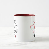 Aimer L'Amour T'Aimer Mug (Centre)