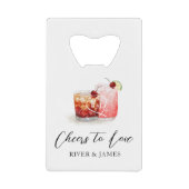 Aimer L'Aquarelle Cocktails Mariage Faveur (Devant)