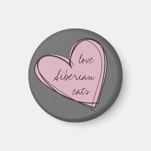 Aimer le aimant sibérien (Devant)