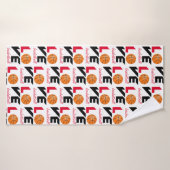 Aimer le basket-ball (Serviette de bain)
