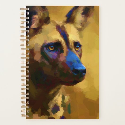 Aimer le chien sauvage africain peint (Devant)