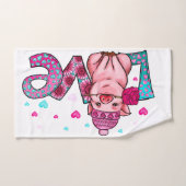 Aimer les animaux de ferme, aimer les piges, l'amo (Serviette à main)