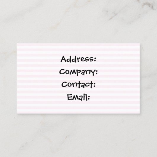 Aimer les cartes de visite de cupcake (Dos)